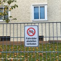 Nur einen störts aber alle bekommen ein Schild vors Haus.